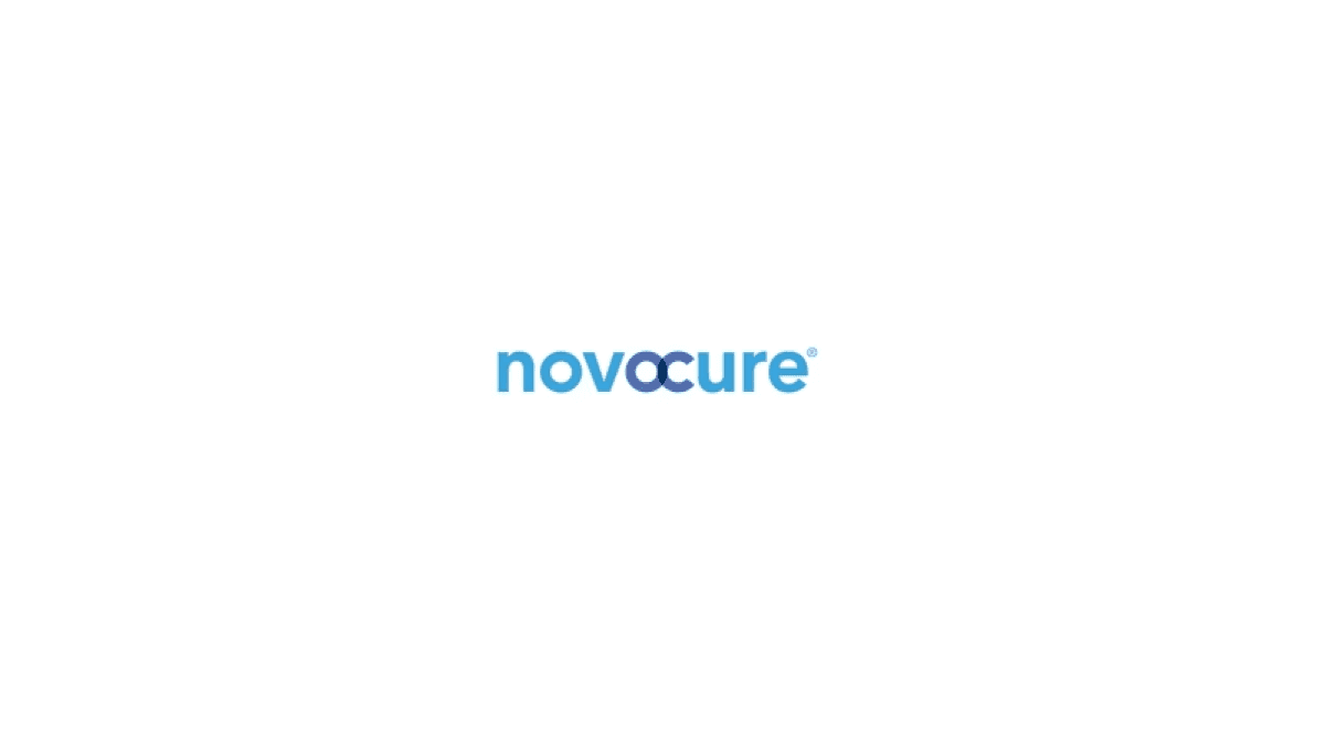 Novocure logo on a white background